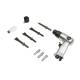 Ciocan pneumatic de impact 6.3 Bar cu 3 tipuri de cuple rapide si 4 dalti Hoteche BK92903 Ciocan pneumatic de impact 6.3 Bar cu 3 tipuri de cuple rapide si 4 dalti Hoteche BK92903