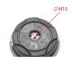 Cap tambur universal motocoasa cu fir fi2.5mm si filet prindere M10 x P1.25LH BK99741