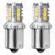 Set 2 becuri semnalizare 16 LED-uri, 12-24V, P21W BA15s Canbus, 02796 Amio