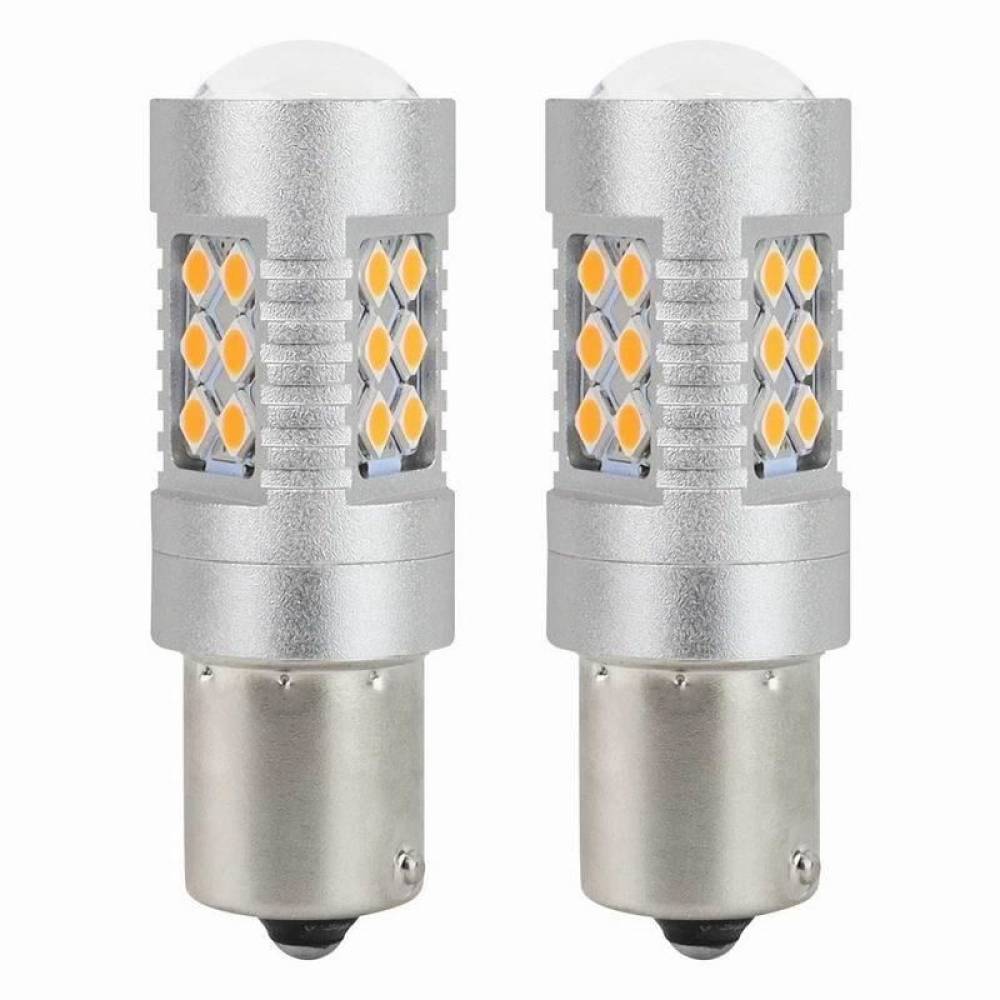 Set 2 becuri semnalizare 24 LED-uri, 12-24V, PY21W BAU15s, Canbus, 02580 Amio Set 2 becuri semnalizare 24 LED-uri, 12-24V, PY21W BAU15s, Canbus, 02580 Amio