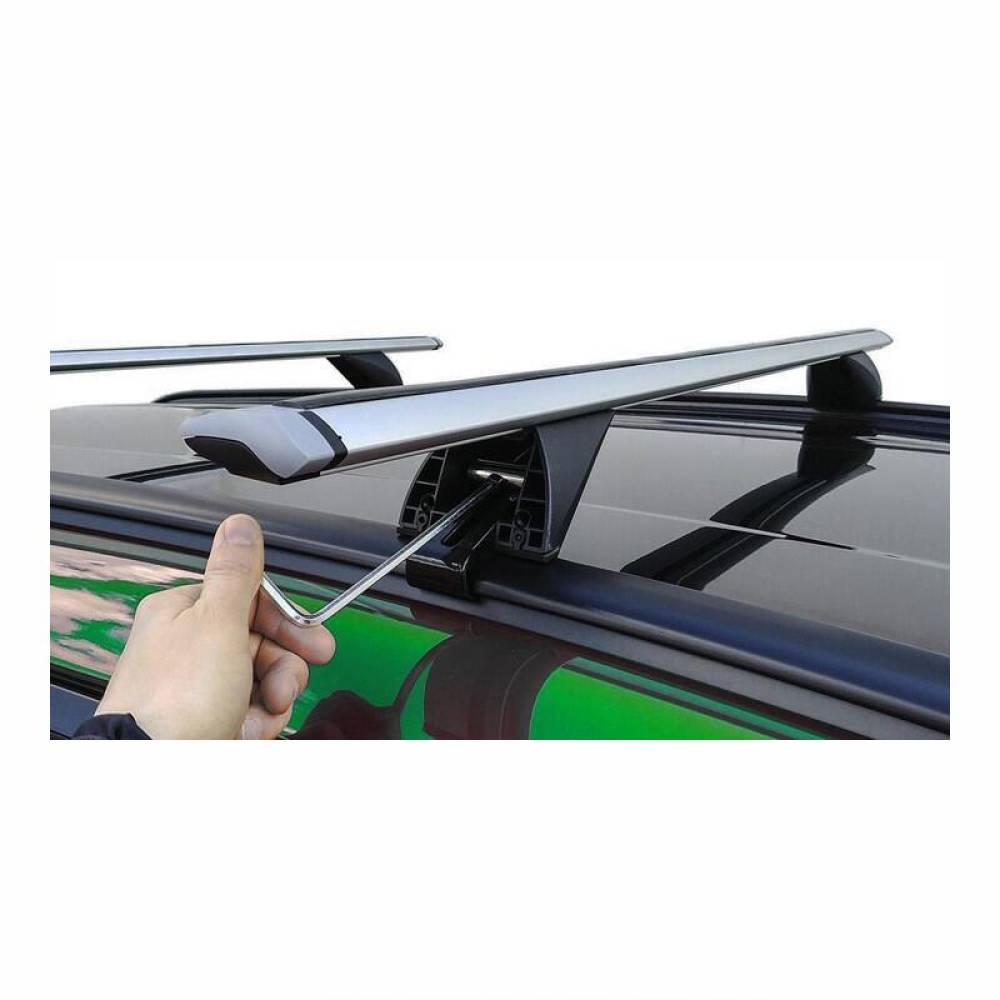 Set bare portbagaj transversale, 135cm, cu prindere pe bare longitudinale, CRR-04 03152 Amio