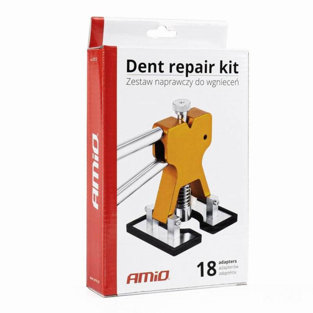 Trusa reparatii caroserie, indreptare lovituri, corectare imperfectiuni, cu 18 ventuze, 03137 Amio 