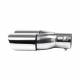 Ornament toba interior 36-54, exterior 165x63, L235, dublu, crom, 03170 Amio