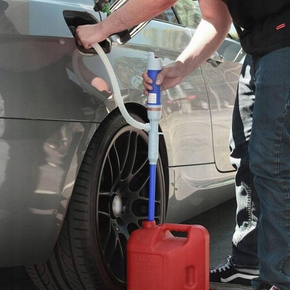 Pompa transfer lichide electrica, cu baterii 2xR20, 66cm, 7L pe minut, 03120 Amio