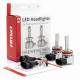 Set 2 becuri H8, H9, H11, LED, 10-16V, 72W, 7920lm, 6500K, Canbus, X2 Series, 02974 Amio