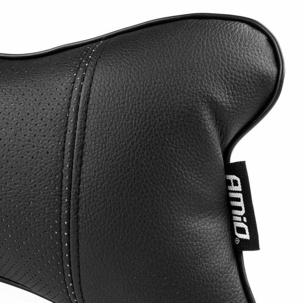 Perna tetiera, imitatie piele, perforata, neagra-crem, 03130 Amio Perna tetiera, imitatie piele, perforata, neagra-crem, 03130 Amio