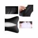 Perna tetiera, imitatie piele, perforata, neagra-crem, 03130 Amio Perna tetiera, imitatie piele, perforata, neagra-crem, 03130 Amio