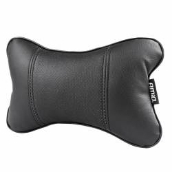 Perna tetiera, imitatie piele, perforata, neagra-crem, 03130 Amio