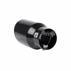 Ornament toba interior 43-62, exterior 89mm, L160, negru, 03169 Amio