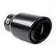 Ornament toba interior 43-62, exterior 89mm, L160, negru, 03169 Amio