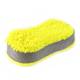 Laveta burete cu 2 fete, cu microfibra, galbena, 23x10x5cm, 02516 Amio Laveta burete cu 2 fete, cu microfibra, galbena, 23x10x5cm, 02516 Amio
