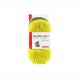Laveta burete cu 2 fete, cu microfibra, galbena, 23x10x5cm, 02516 Amio Laveta burete cu 2 fete, cu microfibra, galbena, 23x10x5cm, 02516 Amio