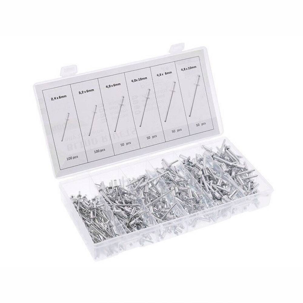 Set 400 popnituri, 6 marimi diferite, 86826 Carmotion