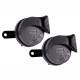 Set 2 claxoane 12V, tip melc, 80mm, 118dB, 2 tonuri, 58599 Carmotion