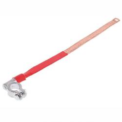 Cablu masa motor, 40cm, tip banda, din cupru, fi10, cu borna plus, 58451 Carmotion