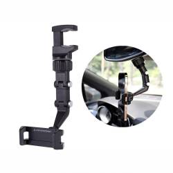 Suport telefon cu brat articulat, prindere la oglinda retrovizoare, 63183 Carmotion