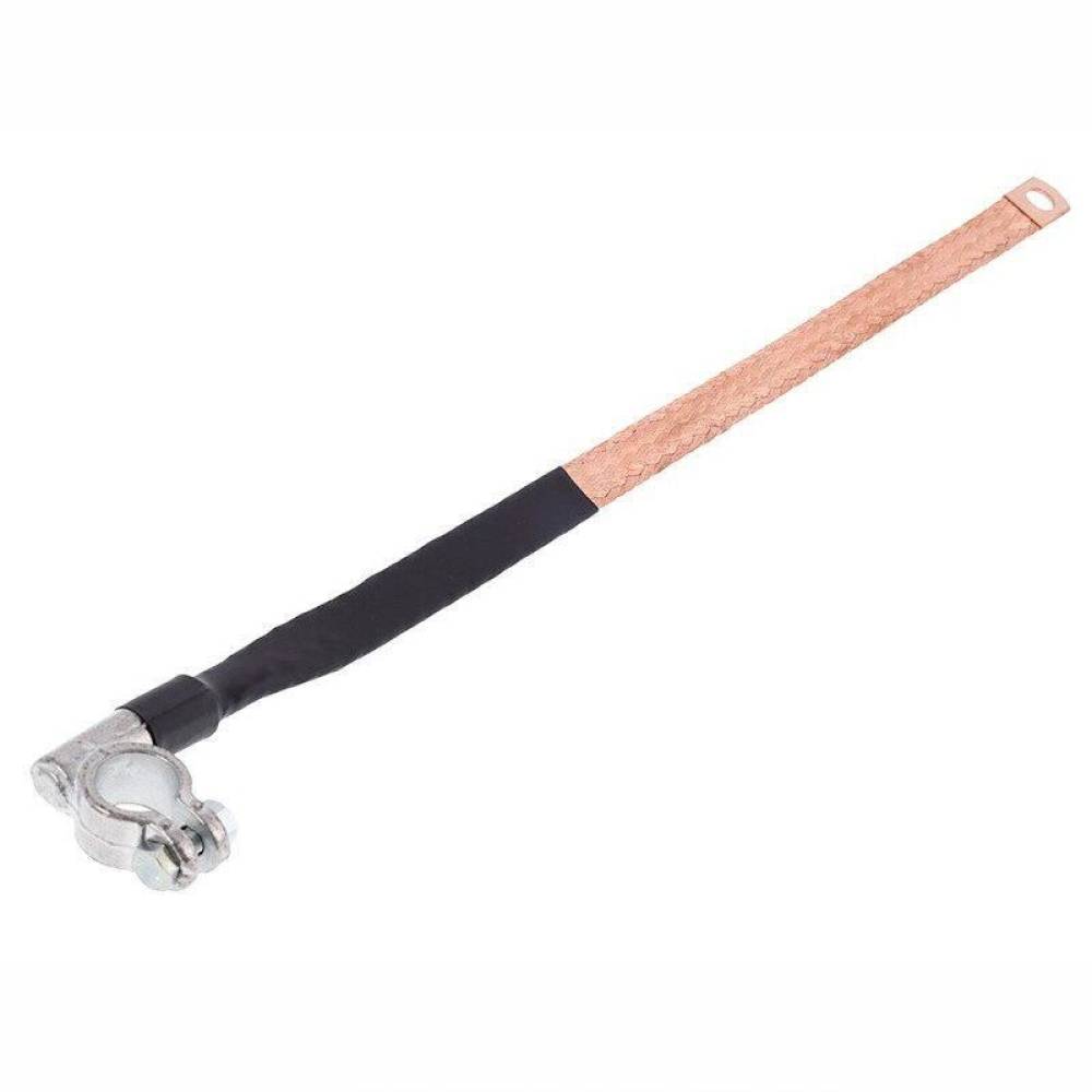 Cablu masa motor, 40cm, tip banda, din cupru, fi10, cu borna minus, 58452 Carmotion Cablu masa motor, 40cm, tip banda, din cupru, fi10, cu borna minus, 58452 Carmotion
