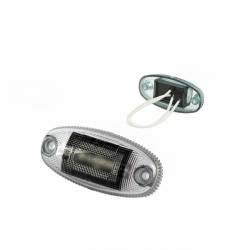 Lampa gabarit 74x36, LED, alba, 12-24V, FT-068 B DARK Fristom