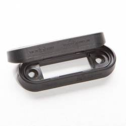 Garnitura neagra lampa FT-073 PG R, 84x27, montare suprafata ovala (bullbar) Fristom