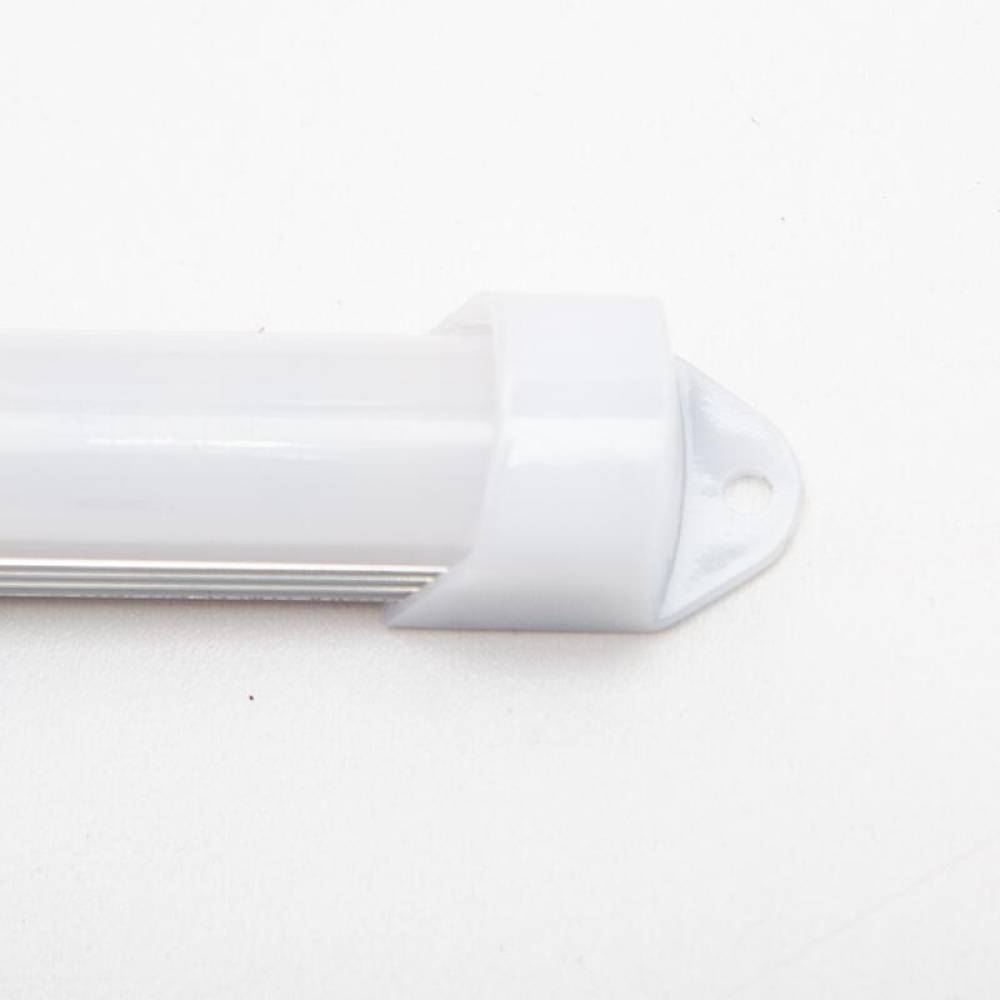 Lampa bara LED, banda rigida cu suport aluminiu si dispersor, 1m, 12V, Alb rece, 6000k 18W, ALSZ12