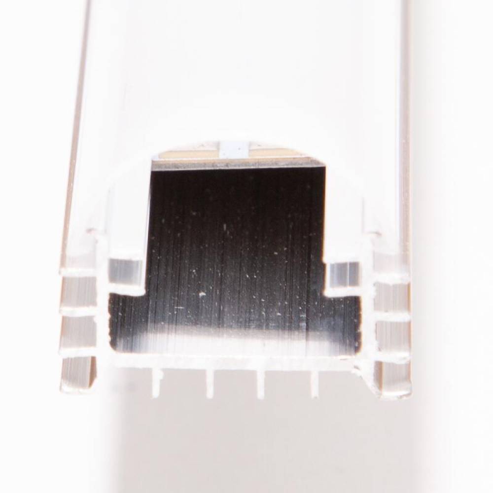 Lampa bara LED, banda rigida cu suport aluminiu si dispersor, 1m, 12V, Alb rece, 6000k 18W, ALSZ12