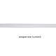 Lampa bara LED, banda rigida cu suport aluminiu si dispersor, 1m, 12V, Alb rece, 6000k 18W, ALSZ12