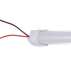 Lampa bara LED, banda rigida cu suport aluminiu si dispersor, 1m, 12V, Alb rece, 6000k 18W, ALSZ12