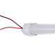 Lampa bara LED, banda rigida cu suport aluminiu si dispersor, 1m, 12V, Alb rece, 6000k 18W, ALSZ12