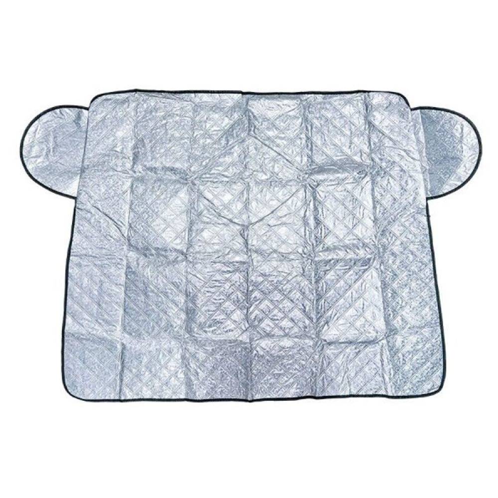 Husa parbriz exterior iarna / vara, 147x120cm, parasol pentru van / microbuz, cu 5 magneti, 5288 Amax 