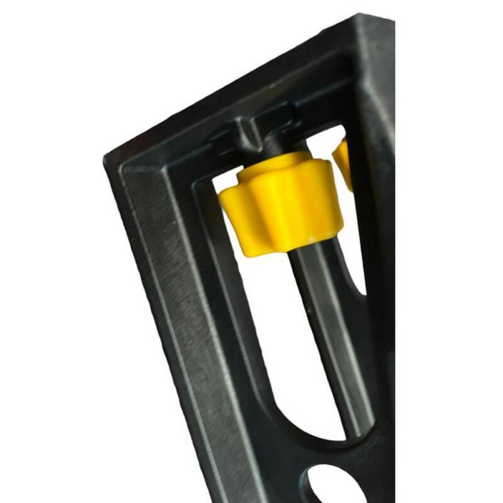 Set 4 suporti fixare scara / obiecte lungi pe bare transversale, 150mm x 30mm, FIX1001ER