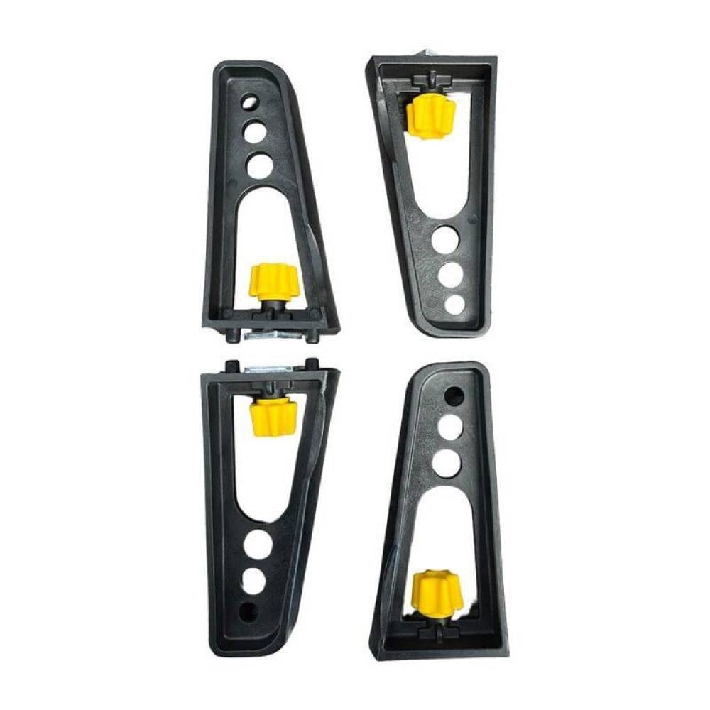 Set 4 suporti fixare scara / obiecte lungi pe bare transversale, 150mm x 30mm, FIX1001ER