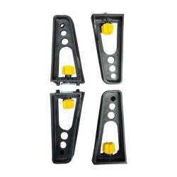 Set 4 suporti fixare scara / obiecte lungi pe bare transversale, 150mm x 30mm, FIX1001ER