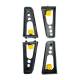 Set 4 suporti fixare scara / obiecte lungi pe bare transversale, 150mm x 30mm, FIX1001ER
