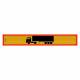 Placa reflectorizanta lunga in chenar, 125x20cm, camion cu semiremorca, P.3M.103A Stickers Par
