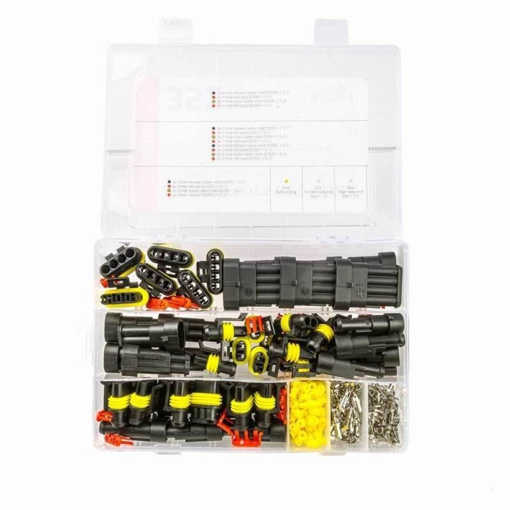 Set 352 mufe conectori, pentru cabluri electrice, SuperSeal 03035 Amio 