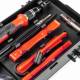 Trusa surubelnite de precizie 115 piese, magnetice, 03135 Amio 