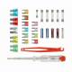 Set 28 sigurante plate mari si mici, creion tensiune 03036 Amio