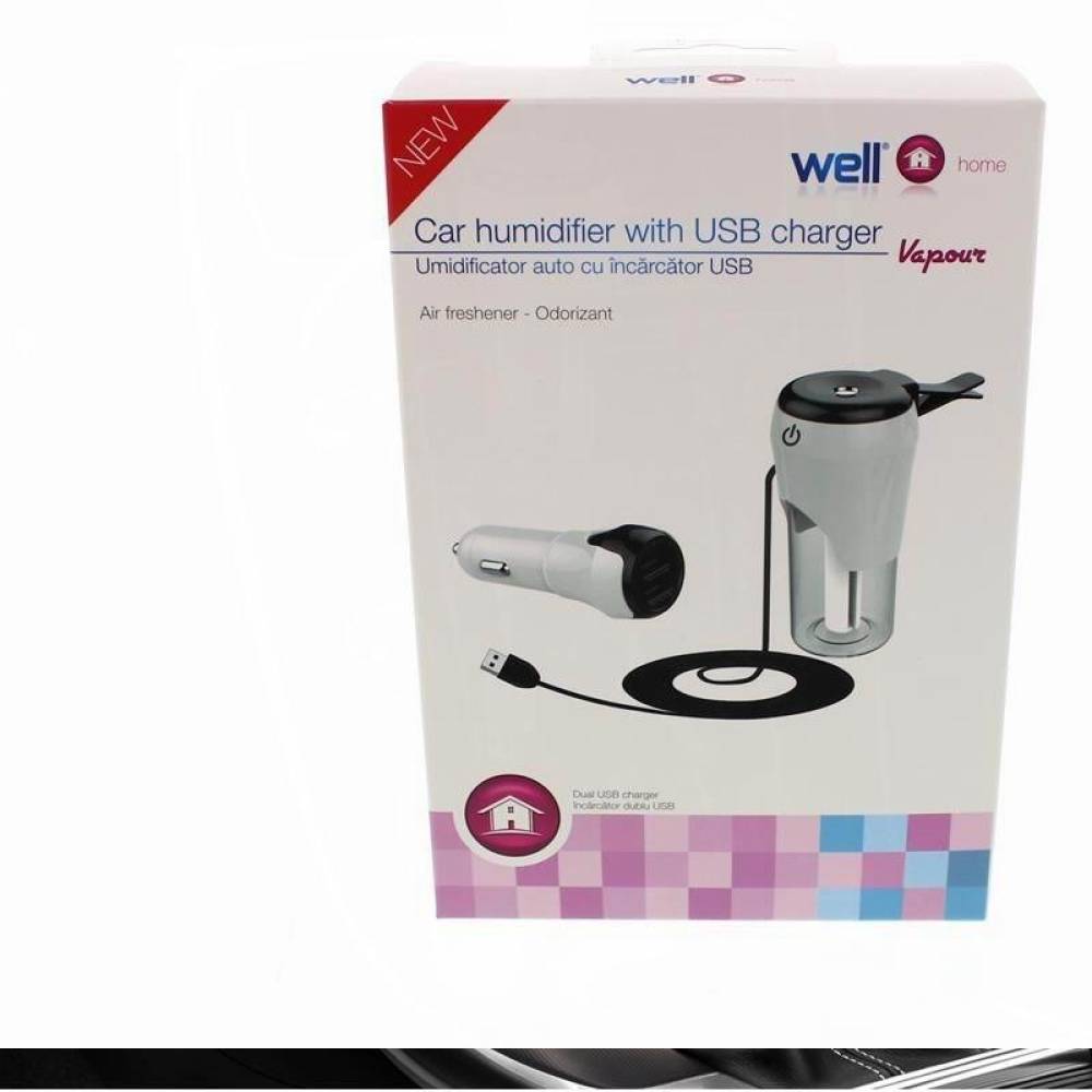 Umidifcator auto cu incarcator USB, VapourWell, HUM-CAR