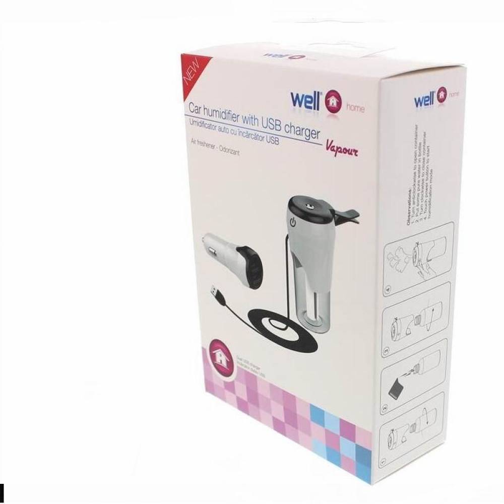 Umidifcator auto cu incarcator USB, VapourWell, HUM-CAR