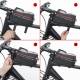 Borseta bicicleta montare pe ruda, 1.5L, impermeabila, Frame Organizer Pro, 734.10 Heyner