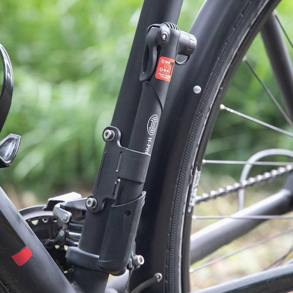 Pompa bicicleta, 23x5cm, otel, 8bar, cu suport de prindere, Hand Pump Pro, 216.40 Heyner