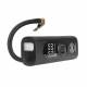 Compresor aer portabil, fara fir, 10bar, 12V, 120W, cu baterie externa de 6000mAh si lanterna, 235.20 Heyner