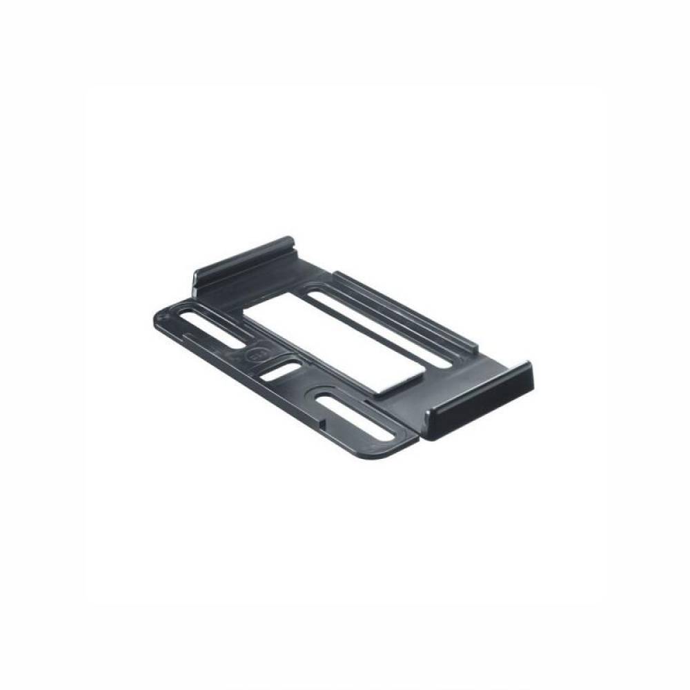 Set 4 suporti numar inmatriculare, slim, negri, fara rama, cu suruburi prindere, 584592 Automax