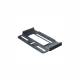 Set 4 suporti numar inmatriculare, slim, negri, fara rama, cu suruburi prindere, 584592 Automax