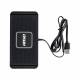 Suport bord antiderapant, cu incarcare rapida, 16x7cm, QC 3.0A, 3000mA, 15W, cablu 1m, 03144 Amio
