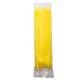 Set 100 coliere plastic 370x3.6mm, galbene, 300017Y Damesa