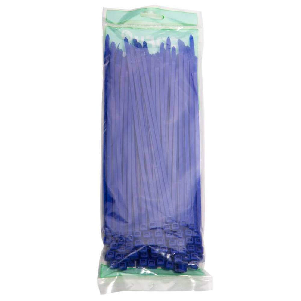 Set 100 coliere plastic 250x4.8mm, albastre, 300023A Damesa