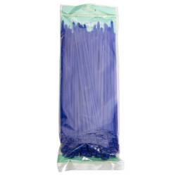Set 100 coliere plastic 250x4.8mm, albastre, 300023A Damesa