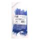 Set 100 coliere plastic 160x2.5mm, albastre, 300006A Damesa Set 100 coliere plastic 160x2.5mm, albastre, 300006A Damesa