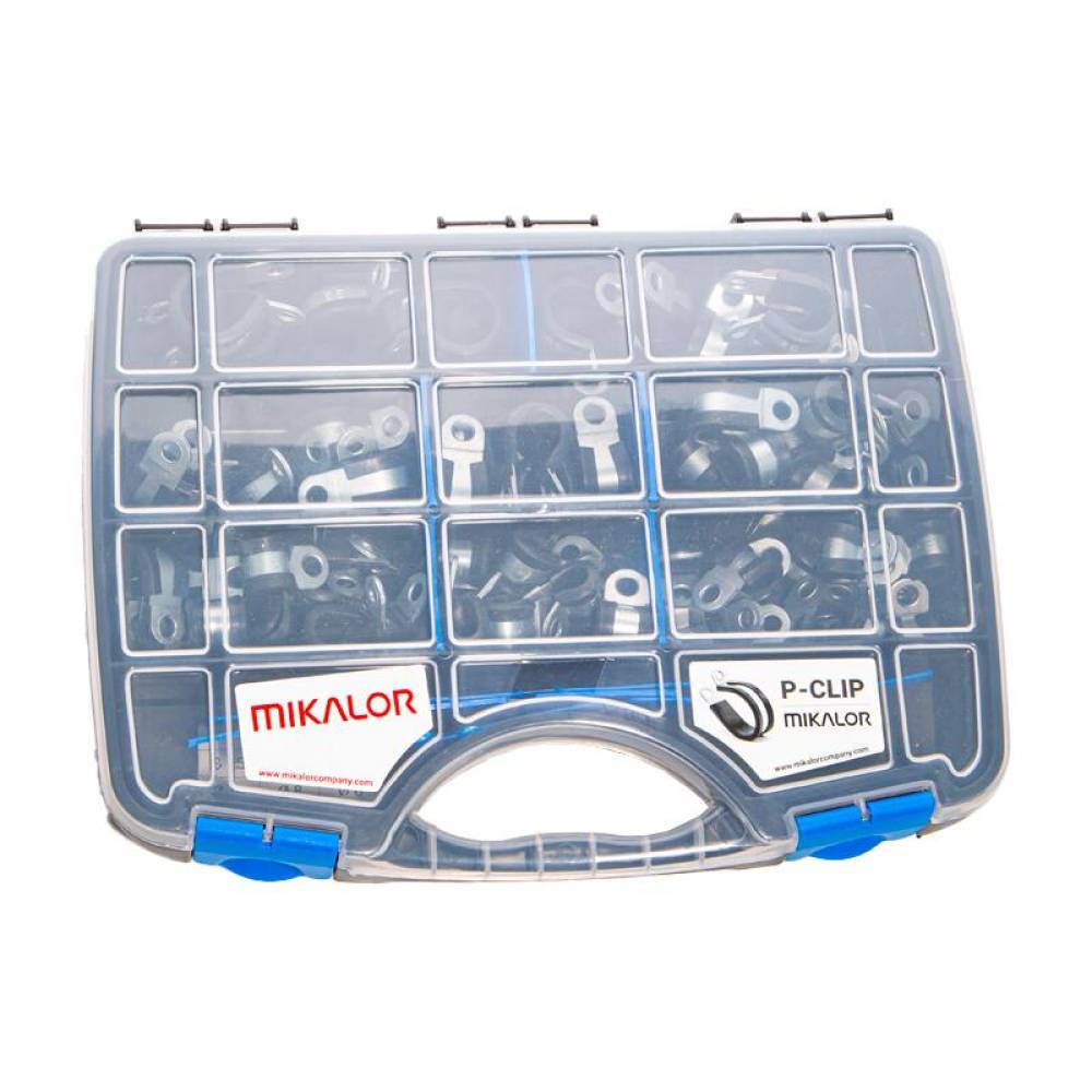 Trusa coliere antivibratie P-CLIP, W1, 62 bucati, Mikalor 03503271